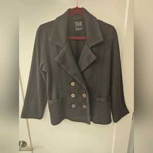 Vintage - MiFrescia Black Sweater Blazer - EUC - Size L
